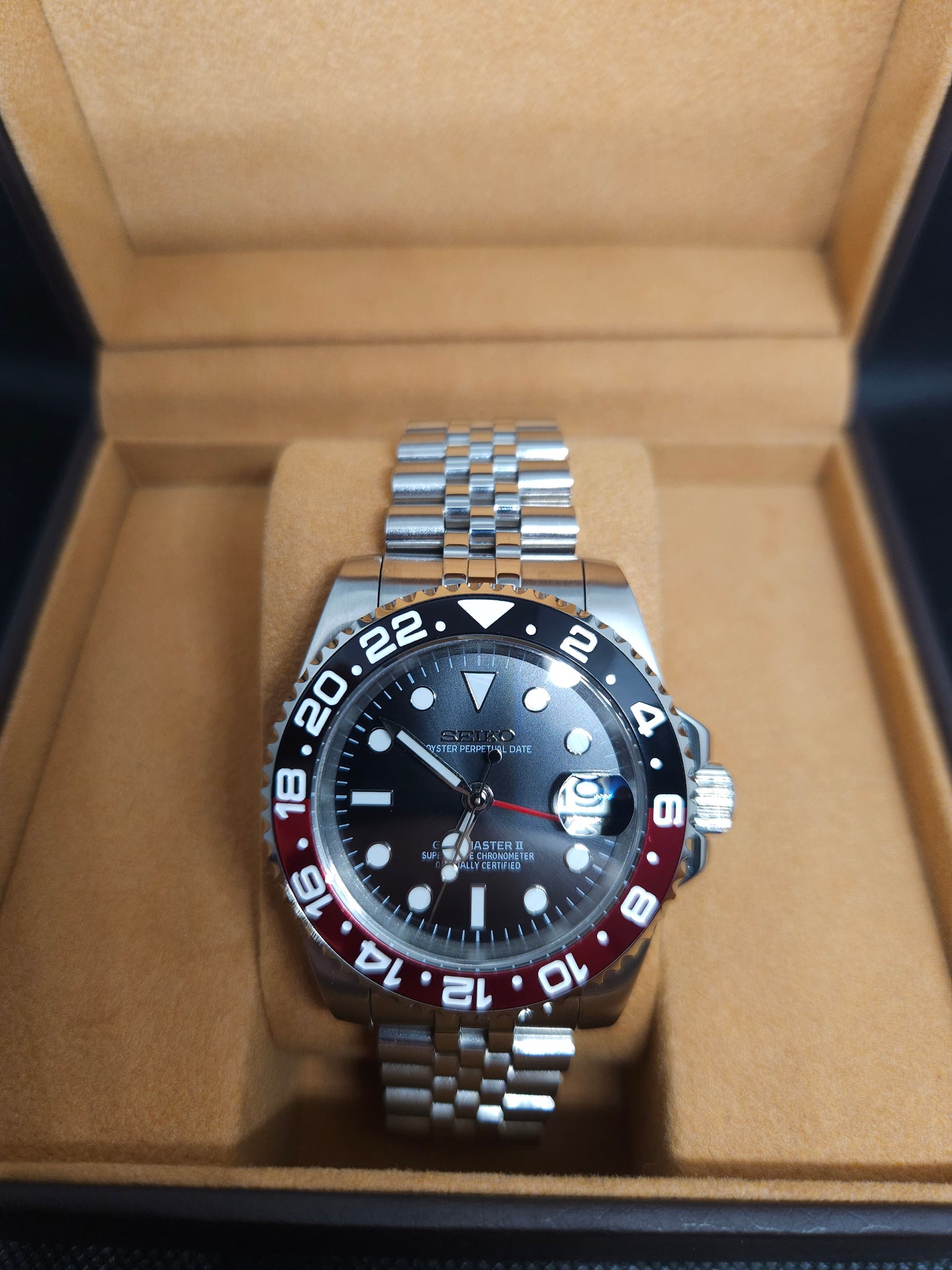40mm Coke GMT Style - Seiko Mod