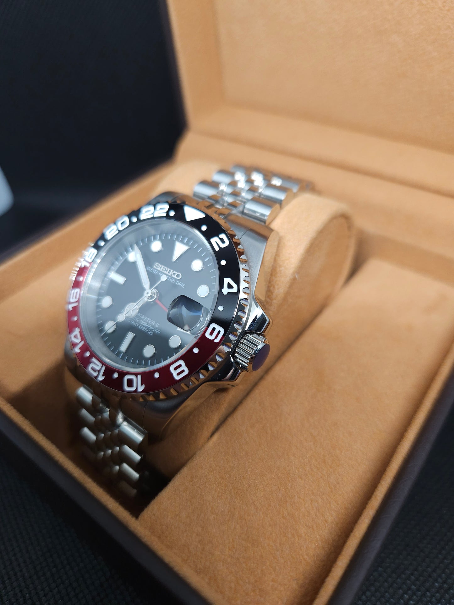 40mm Coke GMT Style - Seiko Mod