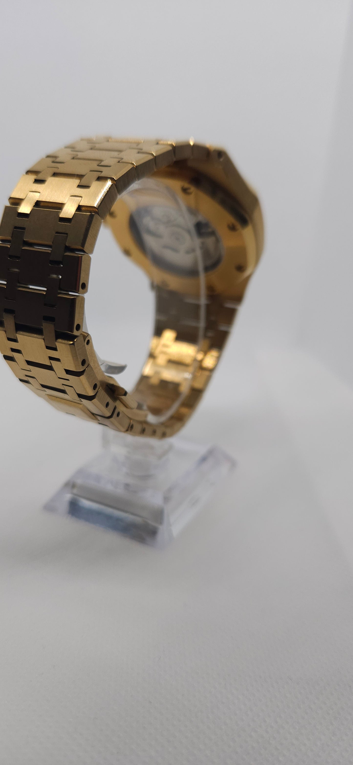 41mm Seiko Mod – Royal Oak Inspired All-Gold