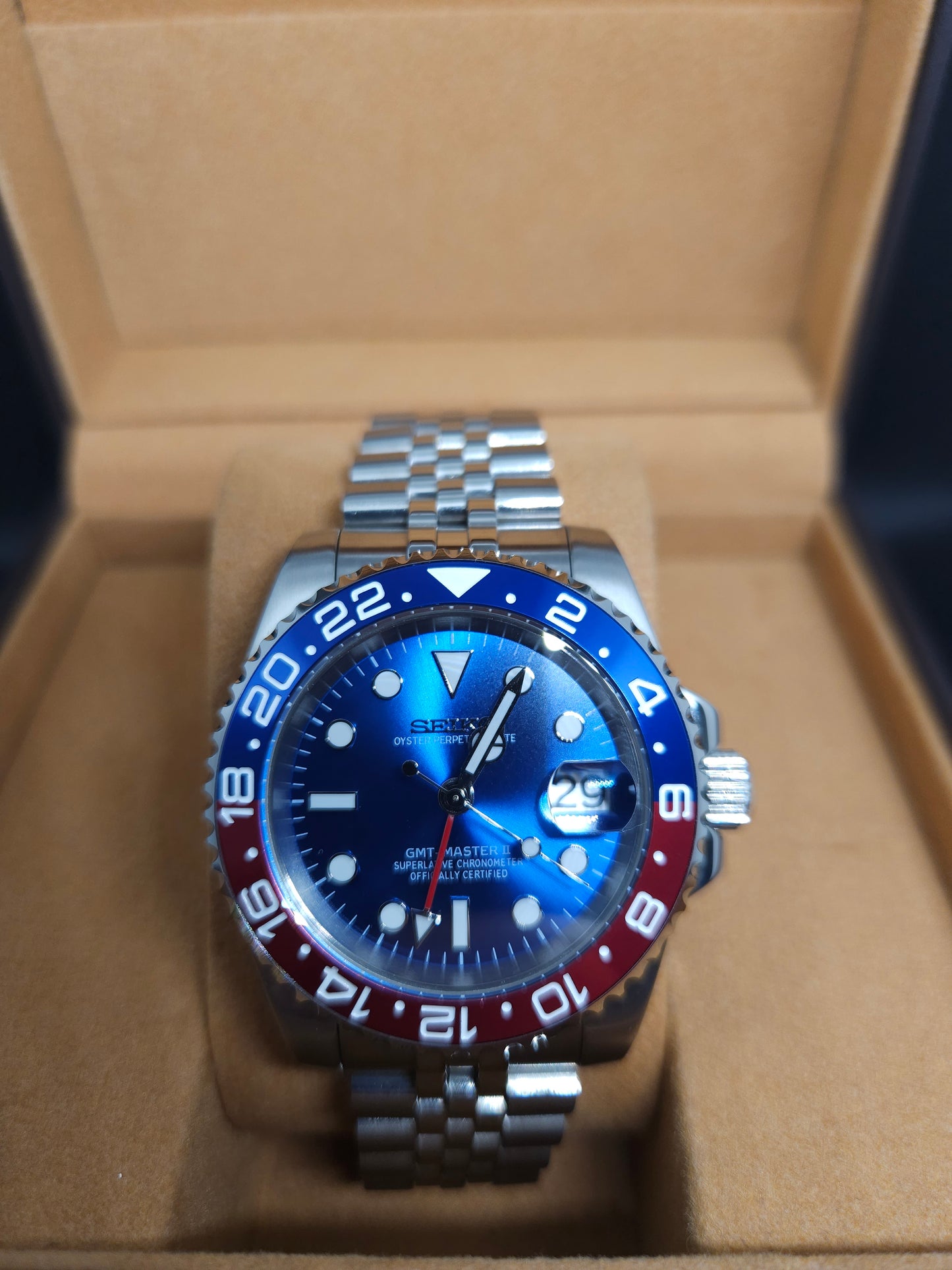 40mm Pepsi GMT - Seiko mod