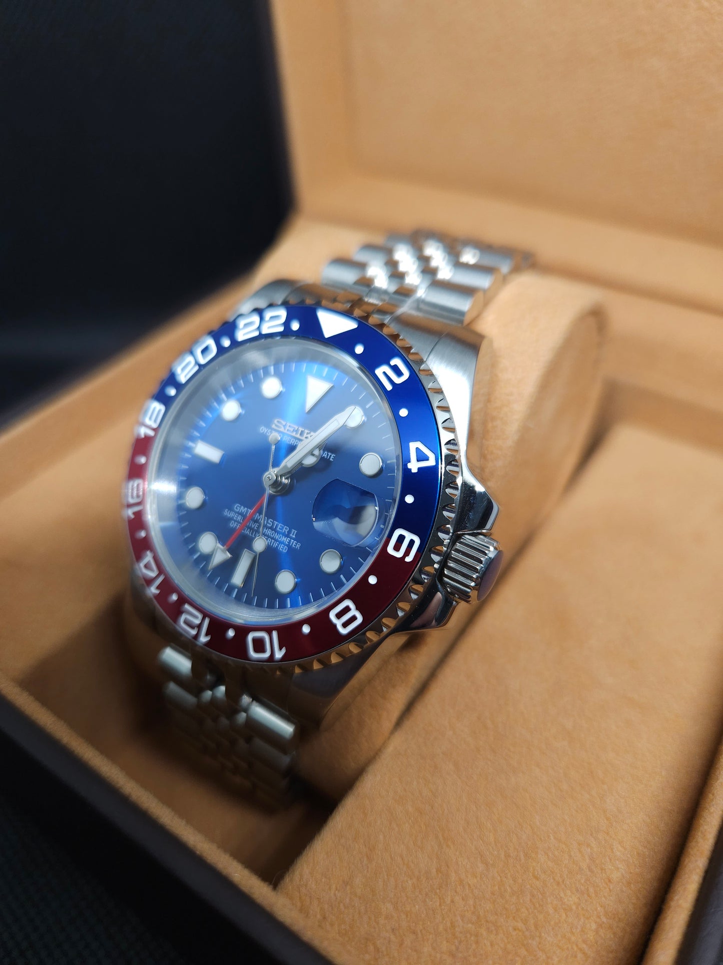40mm Pepsi GMT - Seiko mod